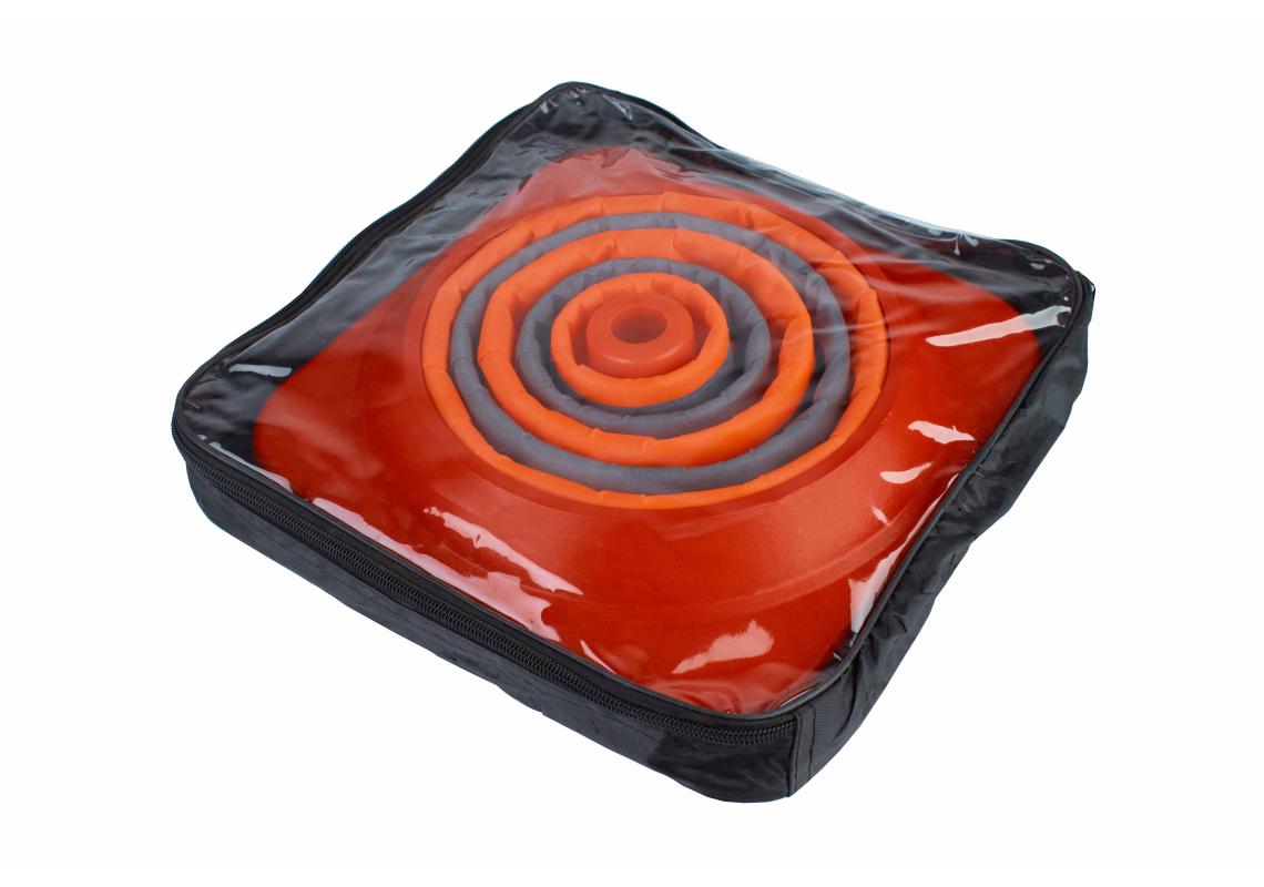 Cono stradale pieghevole da 50 cm con LED e custodia per il trasporto